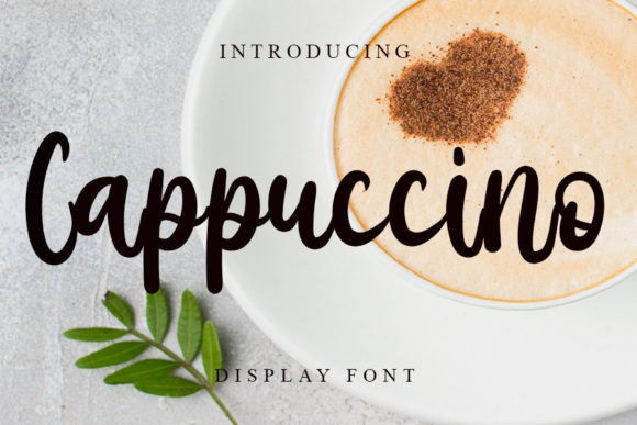 Cappucino Font - Featured Image