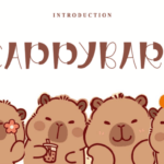 Cappybara Font - Featured Image