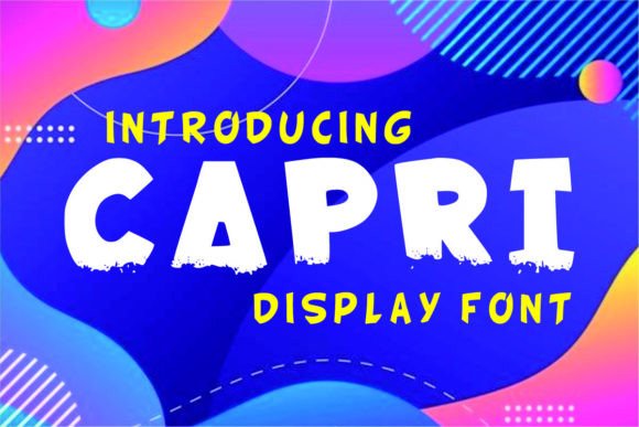 Capri Font - Featured Image