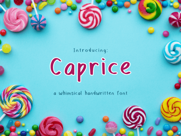 Caprice Font - Featured Image