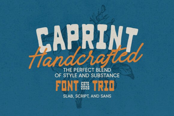 Caprint Font - Featured Image
