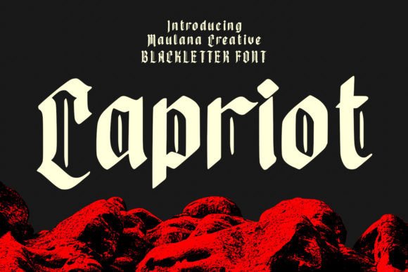 Capriot Font - Featured Image