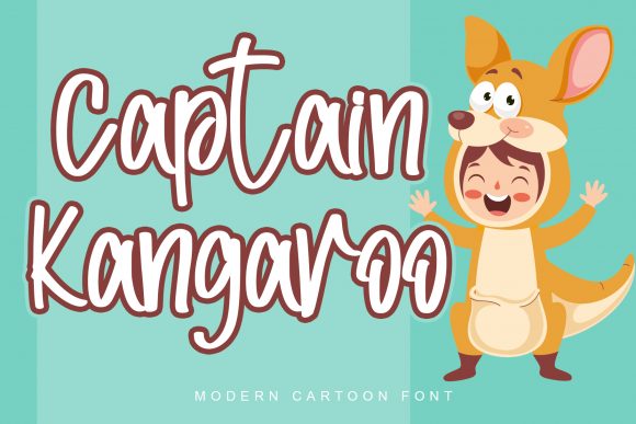 Captain Kangaroo Font - Featured Image