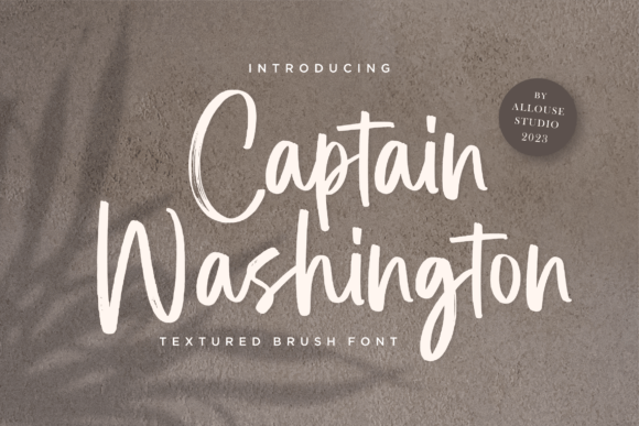 Captain Washington Font - Featured Image