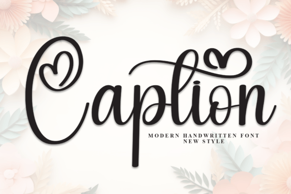 Caption Font - Featured Image