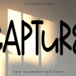 Capture Font - Featured Image