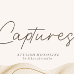 Captures Font - Featured Image