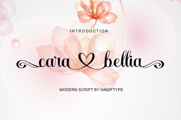 Cara Bellia Script Font - Featured Image