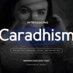 Caradhism Font - Featured Image