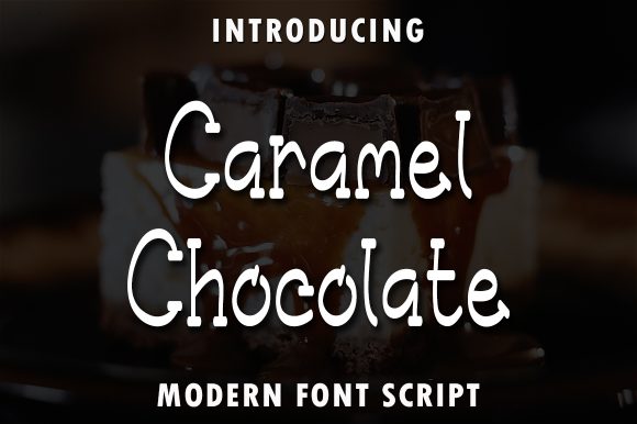 Caramel Chocolate Font - Featured Image