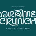 Caramel Crunch Font - Featured Image