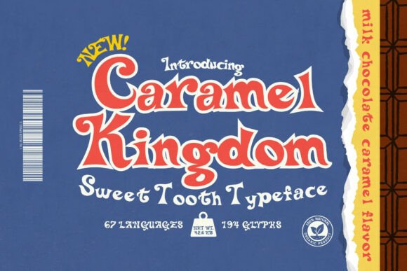 Caramel Kingdom Font - Featured Image