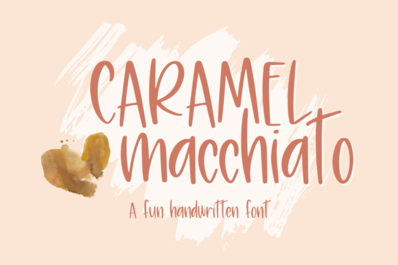 Caramel Macchiato Font - Featured Image