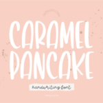 Caramel Pancake Font - Featured Image