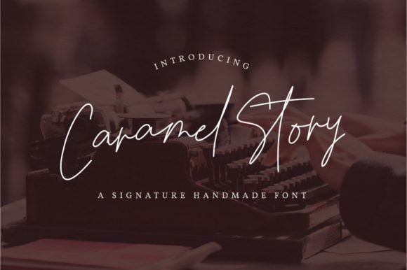 Caramel Story Font - Featured Image