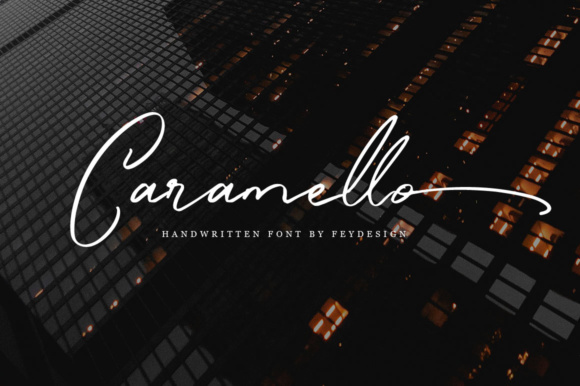 Caramello Font - Featured Image