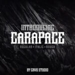 Carapace Font - Featured Image