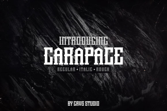 Carapace Font - Featured Image