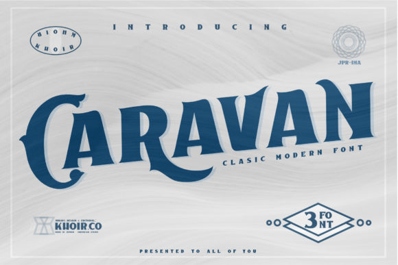 Caravan Font - Featured Image