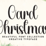 Card Christmas Font - Featured Image