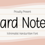 Card Notes Font - Featured Image