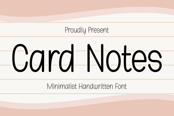 Card Notes Font - Featured Image