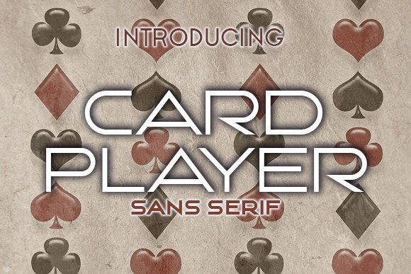 Card Player Font - Featured Image