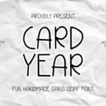 Card Year Font - Featured Image