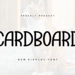 Cardboard Font - Featured Image