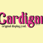 Cardigan Font - Featured Image