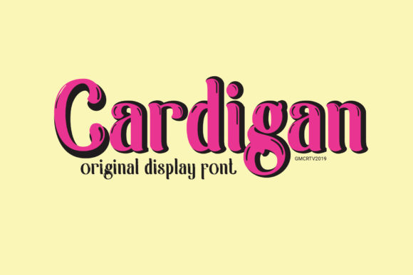 Cardigan Font - Featured Image