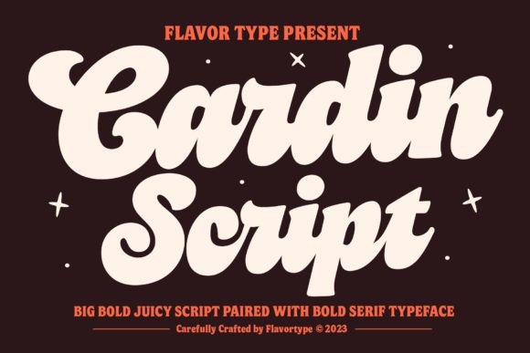 Cardin Duo Font - Featured Image