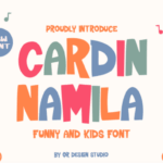 Cardin Namila Font - Featured Image