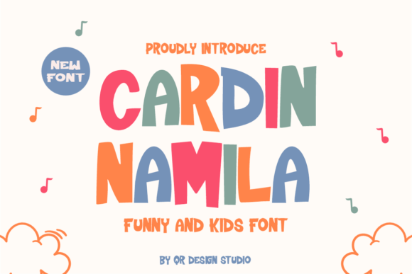 Cardin Namila Font - Featured Image