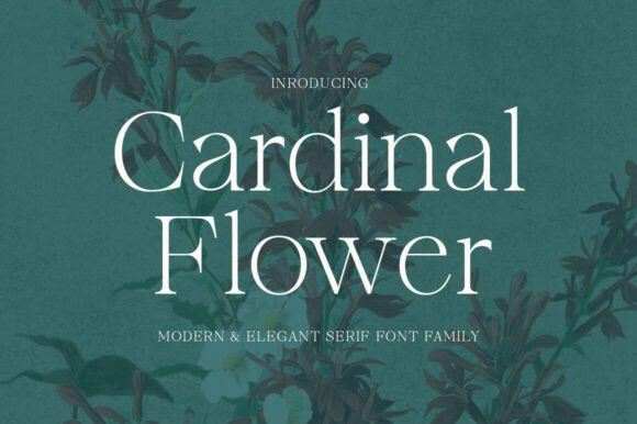 Cardinal Flower Font - Featured Image