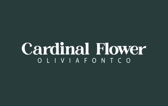 Cardinal Flower Font - Featured Image