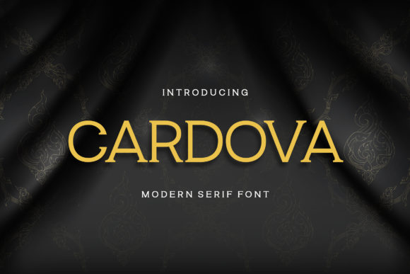 Cardova Font - Featured Image
