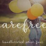 Carefree Font - Featured Image