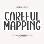 Careful Mapping Font - Featured Image
