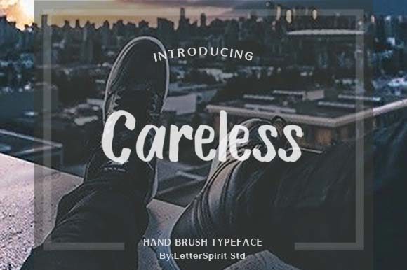 Careless Font - Featured Image