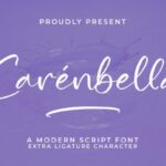 Carenbella Font - Featured Image