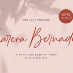 Carera Bernadia Font - Featured Image