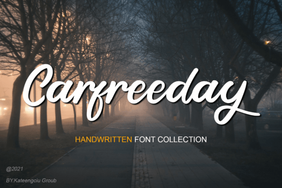 Carfreeday Font - Featured Image