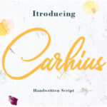 Carhius Font - Featured Image