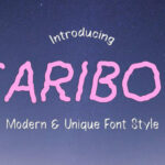 Caribou Font - Featured Image