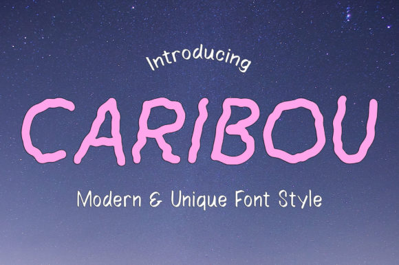 Caribou Font - Featured Image