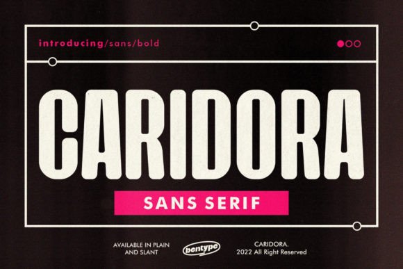 Caridora Font - Featured Image
