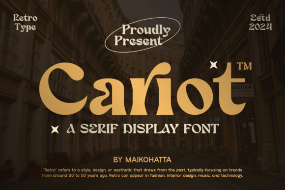 Cariot Font - Featured Image