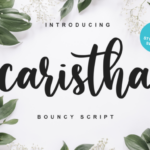 Caristha Font - Featured Image