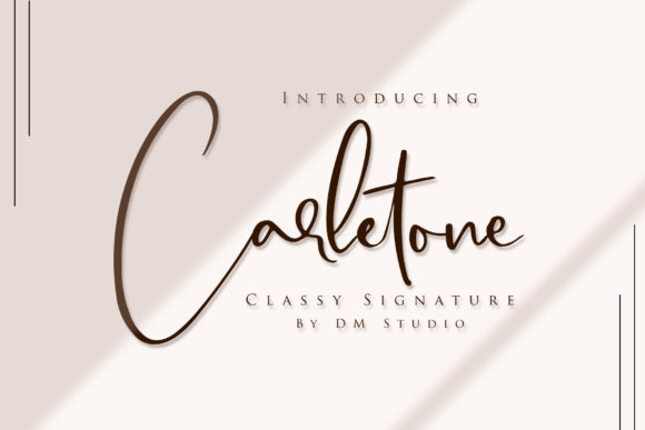 Carletone Font - Featured Image